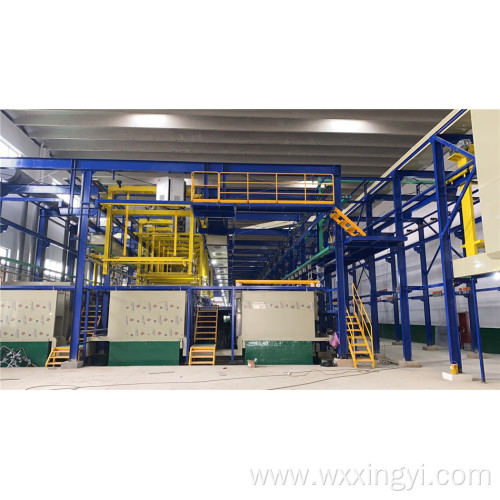 Copper plating production line plant